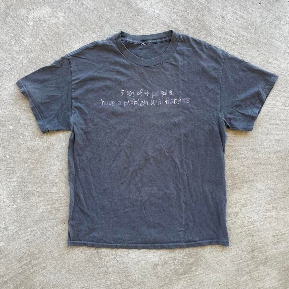 grey faded 1990s FUNNY SPELLOUT